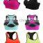 GZY 2015 hot sell breathable fabric yoga sports girl tube sexy bra
