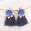 Zm53249a Cheap Handmade Dangle Earrings Women Tassel Earrings With Pearl