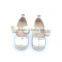 2017 New Style Sequin Leather Baby Infant Shoes With Bow