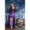 Purple witch Fairy tale role play Stage costume studio service