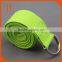 Wholesale high quality colorful elastic exercise training yoga belt