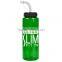 USA Made 32 oz Transparent Sports Bottle With Straw Lid - BPA/BPS-free, FDA compliant and comes with your logo