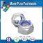 Made in Taiwan Prevailing Torque Type Hexagon Nut Plastic Insert DIN 985