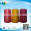 Cheaper price and well dyed polyester spun sewing thread for widely using