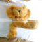 Custom soft teddy bears with flexible joint arms and legs