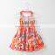 2016 Girls summer Floral Beach Dress
