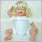Smiling wholesale reborn doll kit/reborn baby doll 2016/popular 2016 hot sell baby amore doll
