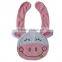 fancy cake cotton infant bandana bibs