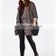 high quality plus size women checked waterful travel jacket in new model
