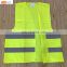 100%Polyeser Green Traffic Safety Vest Factory