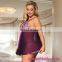Factory price beautiful sexy nighty dress for women