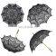 100% Cotton Battenburg Lace Wedding Parasol Embroidery Victorian Costume Accessory
