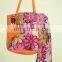 Women's Bag Floral printed Canvas bag,Cotton Canvas Handbag wholesale beach bags