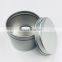 High quality wholesale custom cheap aluminum travel soy candle jars