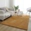 Household modern shaggy cashmere bedroom play rabbit fur rug carpet round