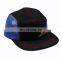 Custom design adults size trucker mesh 5 panel hat