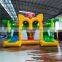Top price  Inflatable fox jungle  castle house, Inflatable jumping castle with double slide Kids