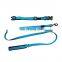 Bright color 3M reflective dog leash nylon collar set  custom color dog leash and collar bulk