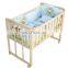 2020 hot sell cotton super soft protective reactive printing cartoon animal design multi size kids bed linen crib bedding set