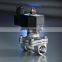 KLQD brand 2/2 way 1/2 inch air water 24V stainless steel material solenoid valve