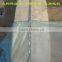 Galvanized steel C channel film lock profile