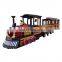 China factory cheap electric trackless amusement rides road train for sale