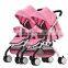 Strong Aluminum Stroller 3 In 1 Pram Foldable Twin Baby Pram