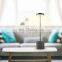 Amazon Custom  aluminum acrylic battery rechargeable lamp restaurant decorative LED  side table lamp