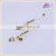Fancy Hair Accessories Women Hair Clips Plate Gold Leaves Shape for Wedding