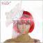 white decorative mini veil top hats wholesale