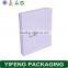 Gift usage empty folding white paper folding gift box for perfume