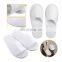 1/5 Pairs White Towelling Open Closed Toe Hotel Women Slippers Sandals Disposable Spa Shoes Disposable Paper Slipper