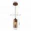 Retro Designer Pendant Lighting E27 Decorative Glass Hanging Lamps