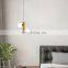 Creative personality simple solid wood magic beans pendant light for decorate