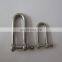 Stainless steel Straight Dee Shackle Long Type for marine and industrial rigging aplications