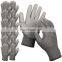 Finger Tip Coating Black Safety PU Palm Coated Safety Working Gloves for Builder