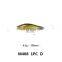 handmade 10cm 8.5g artificial  bait fishing lure freshwater saltwater floating hard plastic lure floating minnow hard fish lure