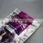 custom hot stamp print foil child proof holographic mylar bag smell proof