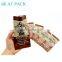 Heat Sealing Laminated Material Matte Heat Seal Energy Bar Packaging Bag Chocolate Granola Bars Wrappers