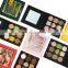 Christmas private label eyeshadow magnetic glitter packaging custom contour palette makeup customised logo
