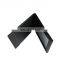 Wholesale PU Black Makeup Solid Leather Mirror with Flexible Lid