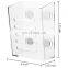 Clear Acrylic Magnetic Mounted Pen Whiteboard Marker Holder Office Storage Organizer