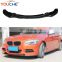 Carbon fiber M tech front bumper lip for BMW 1 series F20 2012-2014