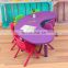 School Furniture Plastic Kids Table and Chair Set