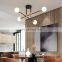 Mid Century Modern Multi-Lights Sputnik Ceiling Light fixture Semi Flush Mount Pendant Lighting Metal Vintage Metal Chandelier