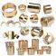 Techo High Load Capacity CNC Machining Engine Bushing Copper Alloy Casting Bronze Bushing