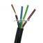 RVV copper insulated pvc flexible control cable 4g 2.5mm2 4 core flexible cable