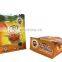Customized flat bottom aluminum foil coffee bag laminated plastic bag