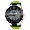 Fashion casual men dual time sport watch Skmei 1016 digital movement 50m waterproof brand wristwatches