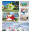 Dome outdoor Soundproof Seaside Luxury Home cartoon painted scenic spot homestay hut Bedroom Graphene Eps Prefab House